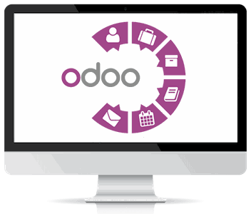 Odoo image and text block